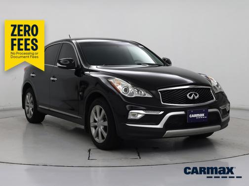 Black 2017 INFINITI QX50