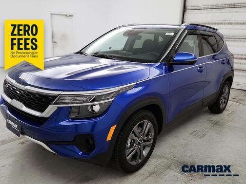Blue 2022 Kia Seltos S