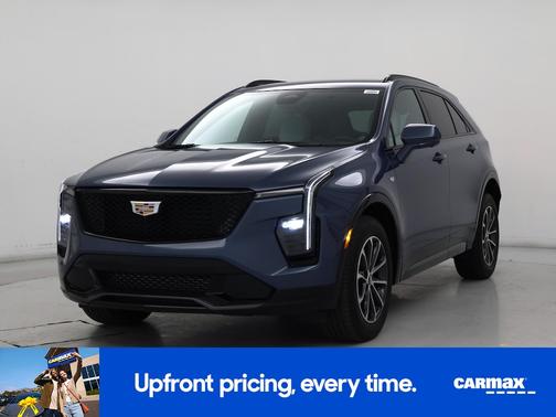 Blue 2024 Cadillac XT4 Sport