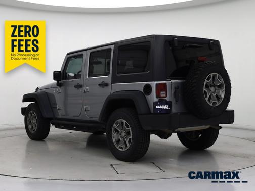Gray 2014 Jeep Wrangler Unlimited Sport