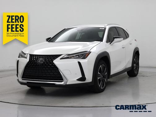 White 2021 Lexus UX 200