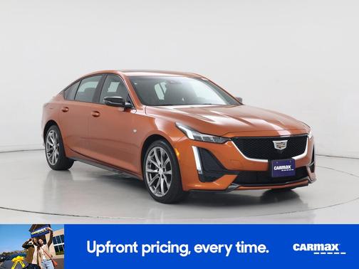 Orange 2023 Cadillac CT5 Sport