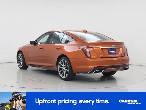 Orange 2023 Cadillac CT5 Sport