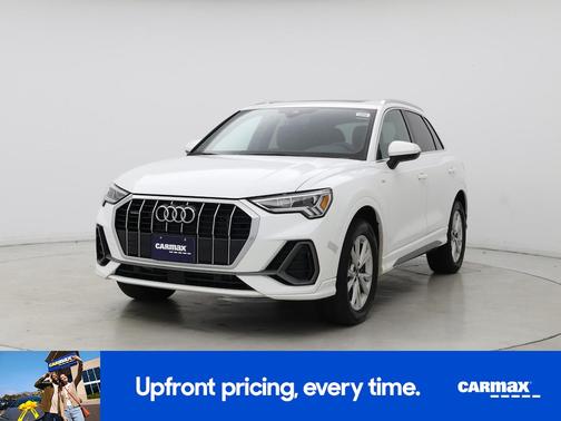 White 2024 Audi Q3 S-Line Premium