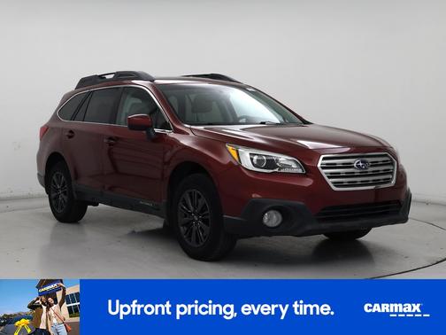Red 2017 Subaru Outback 2.5I Premium