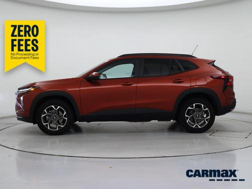 Orange 2024 Chevrolet Trax LT