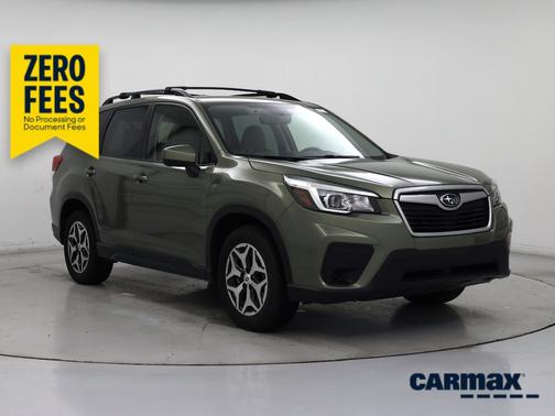Green 2020 Subaru Forester Premium