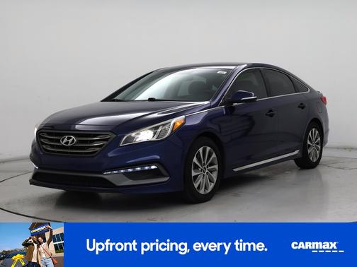 Blue 2015 Hyundai SONATA Sport