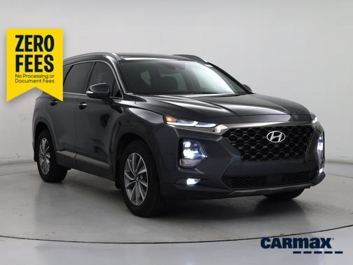 Gray 2020 Hyundai SANTA FE Limited