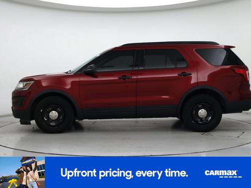 Red 2017 Ford Explorer