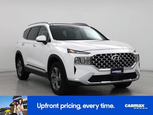 White 2023 Hyundai SANTA FE SEL