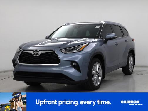 Blue 2023 Toyota Highlander Limited
