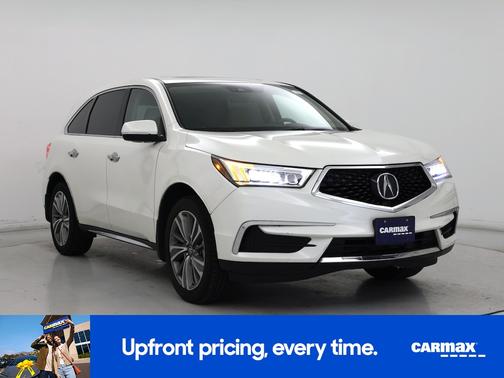 White 2017 Acura MDX