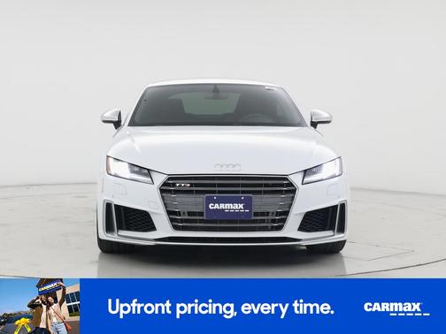 White 2022 Audi TTS