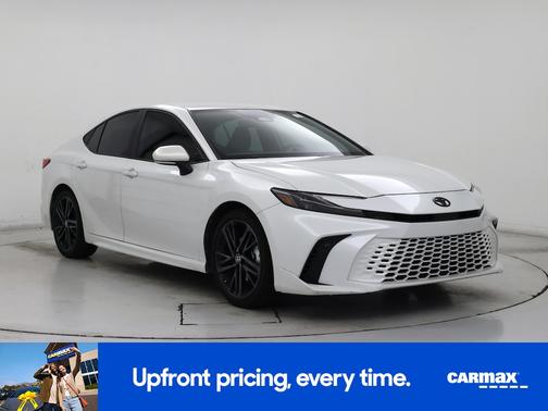 White 2025 Toyota Camry XSE