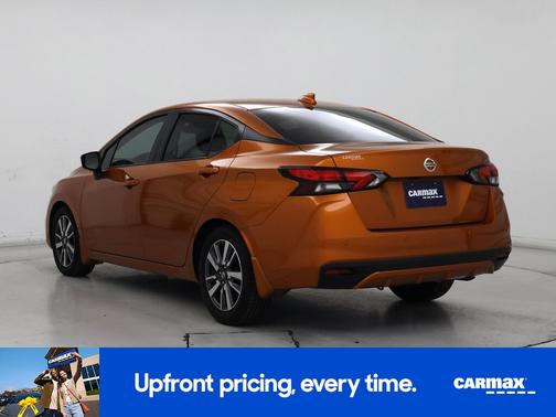 Orange 2020 Nissan Versa SV