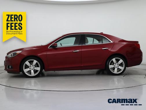 Red 2014 Chevrolet Malibu LTZ