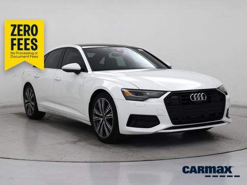 White 2023 Audi A6 Premium Plus