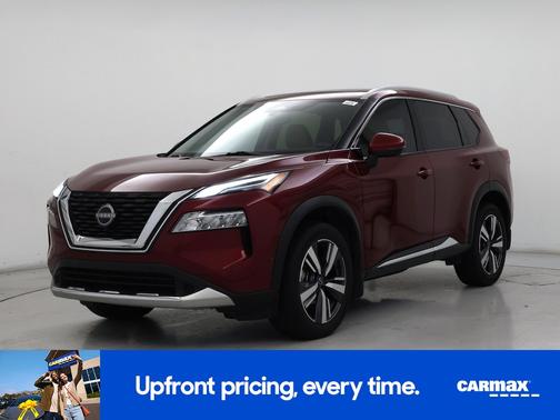 Red 2023 Nissan Rogue Platinum