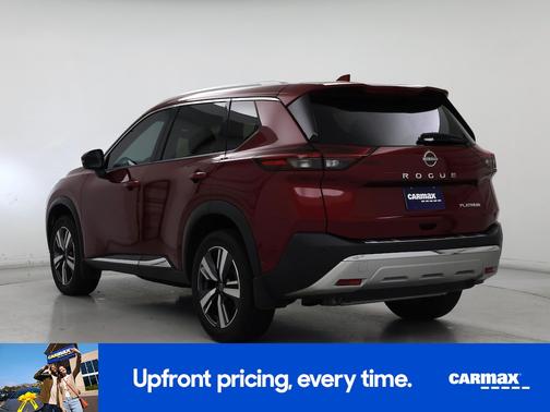 Red 2023 Nissan Rogue Platinum