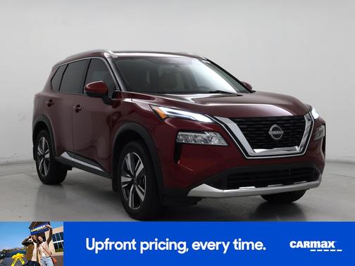Red 2023 Nissan Rogue Platinum