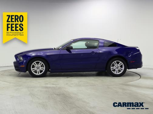 Blue 2014 Ford Mustang