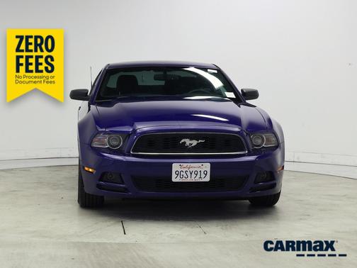 Blue 2014 Ford Mustang