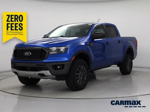 Blue 2021 Ford Ranger XLT