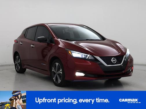 Red 2019 Nissan Leaf SL PLUS