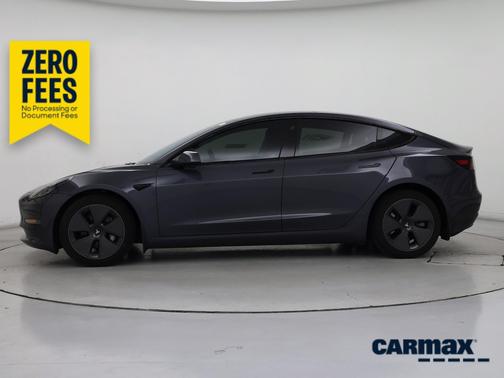 Gray 2023 Tesla Model 3