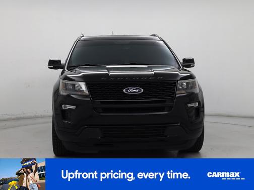 Black 2019 Ford Explorer Sport