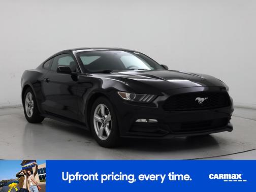 Black 2015 Ford Mustang