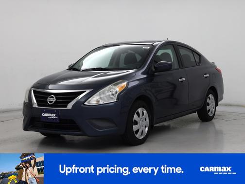 Blue 2015 Nissan Versa SV