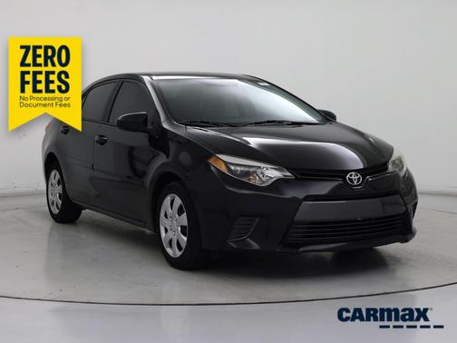 Black 2016 Toyota Corolla LE