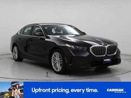 Black 2025 BMW 530 I xDrive