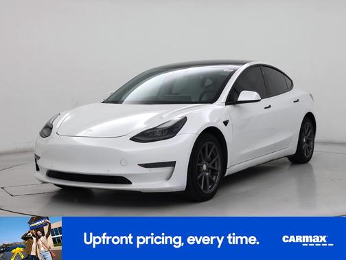 White 2021 Tesla Model 3 Standard Range Plus