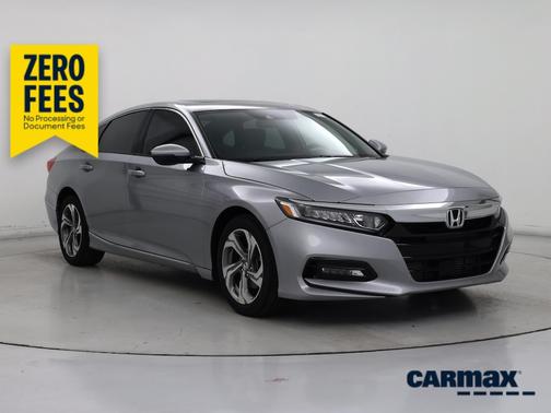 Silver 2018 Honda Accord EX-L