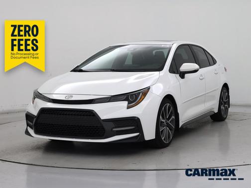 Silver 2021 Toyota Corolla XSE