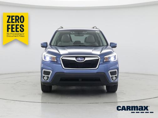 Blue 2021 Subaru Forester Limited