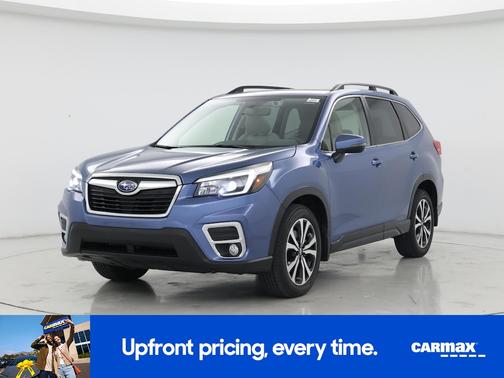 Blue 2021 Subaru Forester Limited