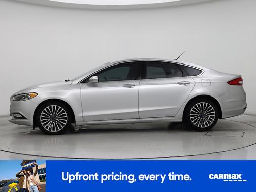 Silver 2017 Ford Fusion SE