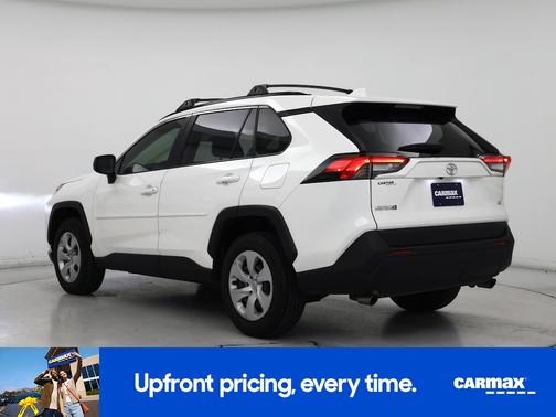 White 2019 Toyota RAV4 LE