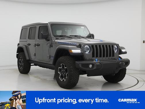 Gray 2023 Jeep Wrangler 4xe Unlimited Rubicon