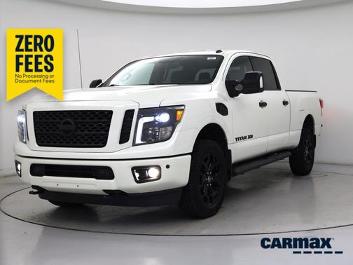 White 2019 Nissan Titan XD SV