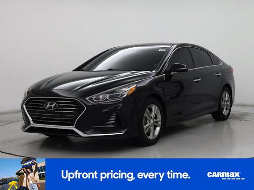 Black 2018 Hyundai SONATA Limited