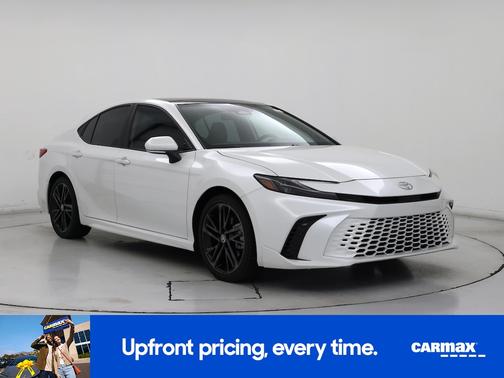 White 2025 Toyota Camry XSE