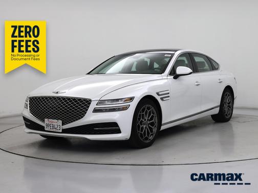 White 2023 Genesis G80