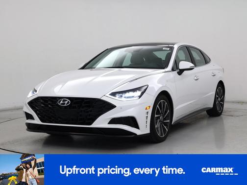 White 2023 Hyundai SONATA Limited