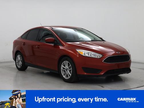 Red 2018 Ford Focus SE