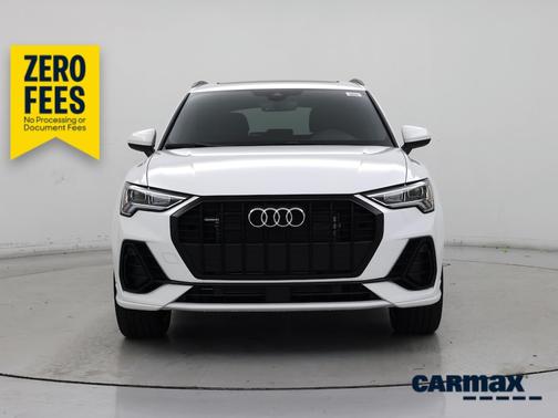 White 2025 Audi Q3 S-Line Premium